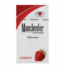 Manchester Strawberry Superslims // Манчестер Клубника Суперслимс