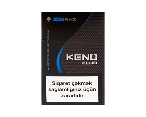 Сигареты Keno Club Nano Black с доставкой