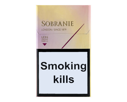 Сигареты Sobranie Golds Duty Free с доставкой