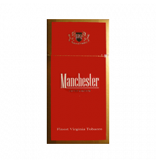 Manchester Red Classic 10s // Манчестер Рэд Классик 10 сигарет в пачке