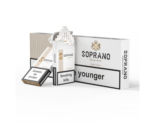 Сигареты Soprano Special White Superslim с доставкой