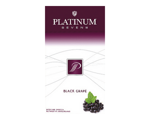 Сигареты Platinum Seven Superslims Black Grape с доставкой