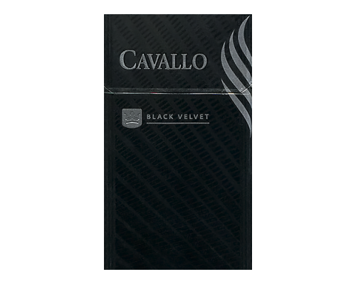 Сигареты Cavallo Compact Black Velvet с доставкой