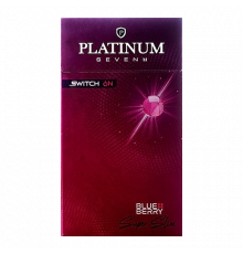 Platinum Seven Superslims Blueberry Switch On // Платинум Суперслимс Черника